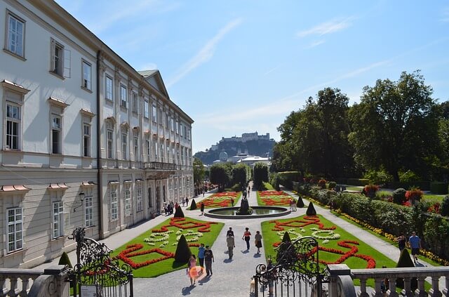 Mirabell Palace and its impressive gardens