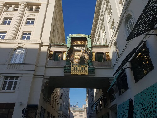 The ancient clock. The moving figure show is definitely interesting to watch!