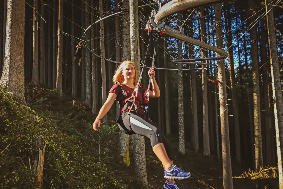 Flyline Experience Rittisberg. Courtesy of Erlebnis Rittisberg