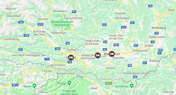 Places to stay in Carinthia