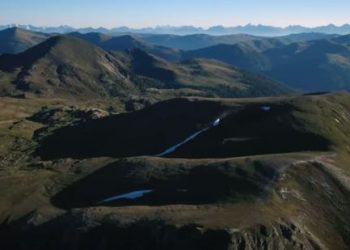 The peaks in the Nockberge reserve