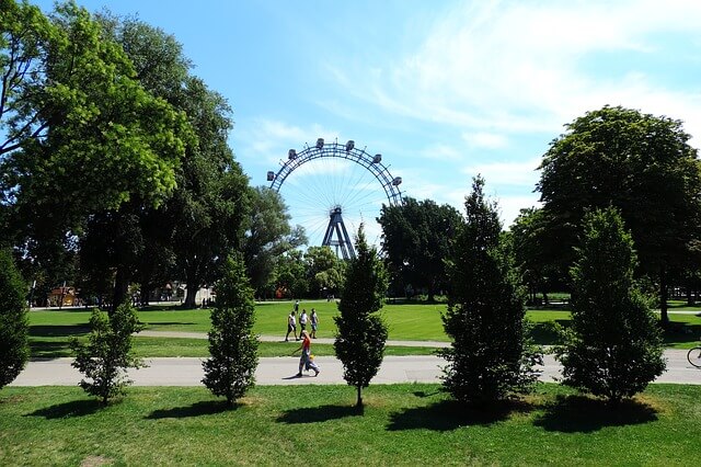 The Green Park of Prater