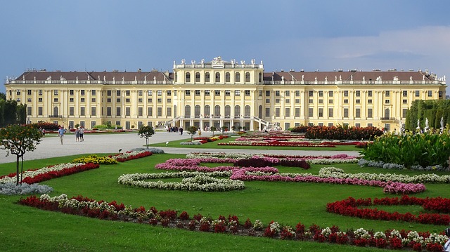 Part of the Schönbrunn Palace Gardens