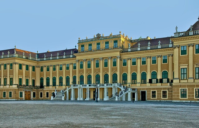 The impressive Schönbrunn Palace