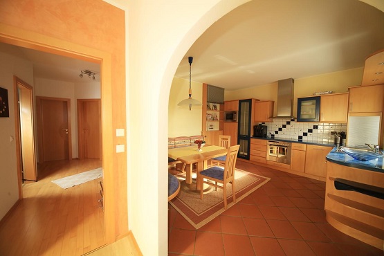 The space of the apartment in Orenhof
