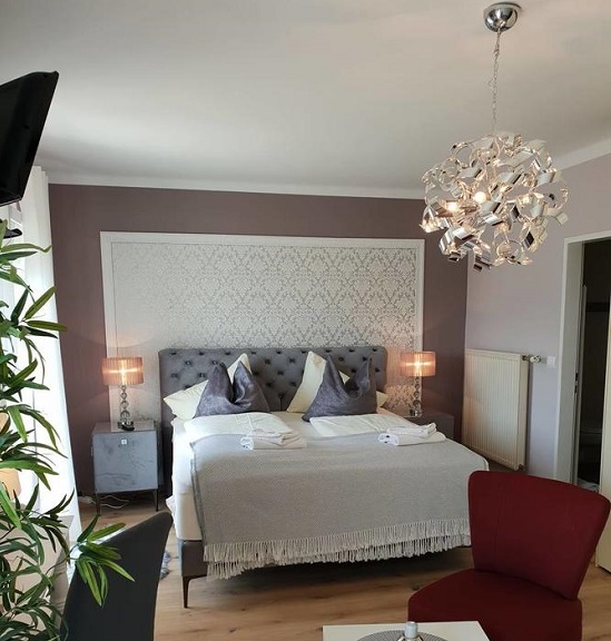 Bedroom at Pension Krakolinig