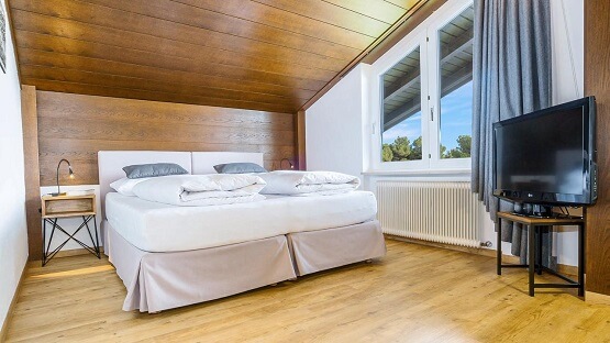 Room at the Garni Hotel