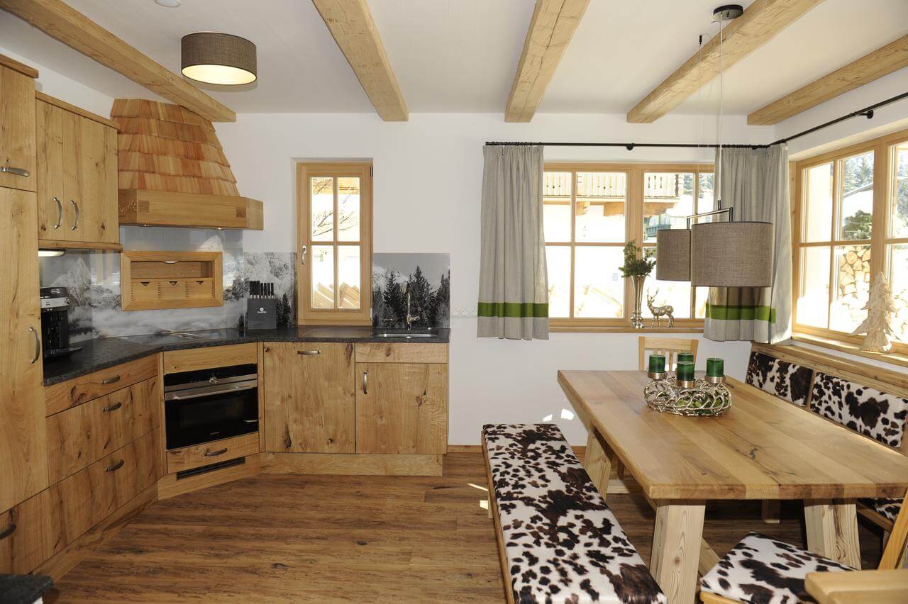 Rustic wood design in the Rustica apartment building