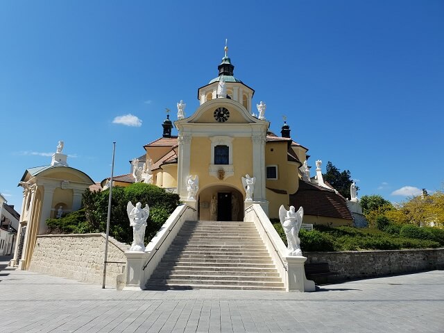 The church where Haydn's tomb is located