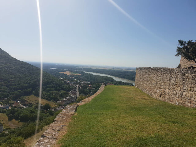 The view from Castle Hill