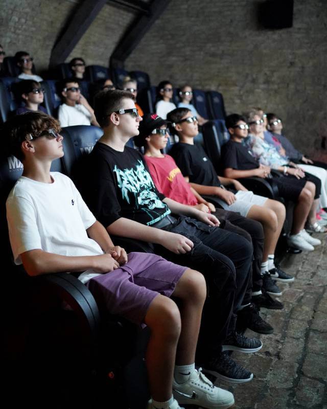 Experiential 5D show. Courtesy of Time Travel Vienna