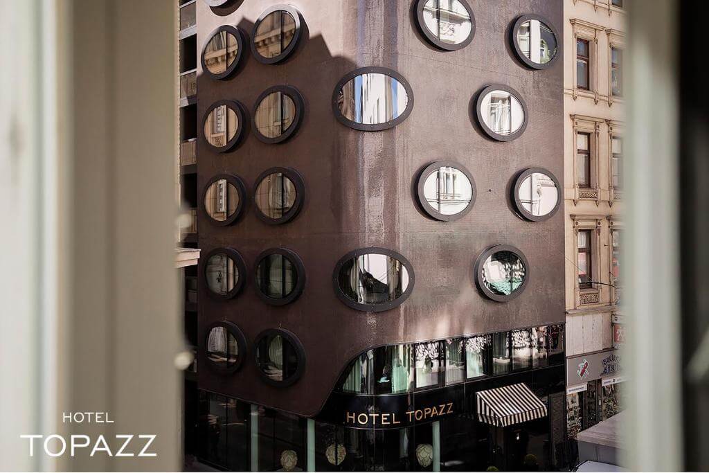 Topaz Hotel in the heart of Vienna. Courtesy of Booking.com