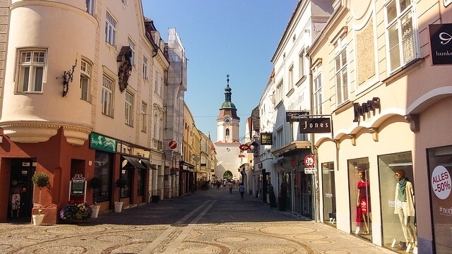 Krems town center