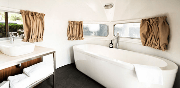 A glimpse into the luxurious caravan room. Courtesy of the Daniel Hotel.